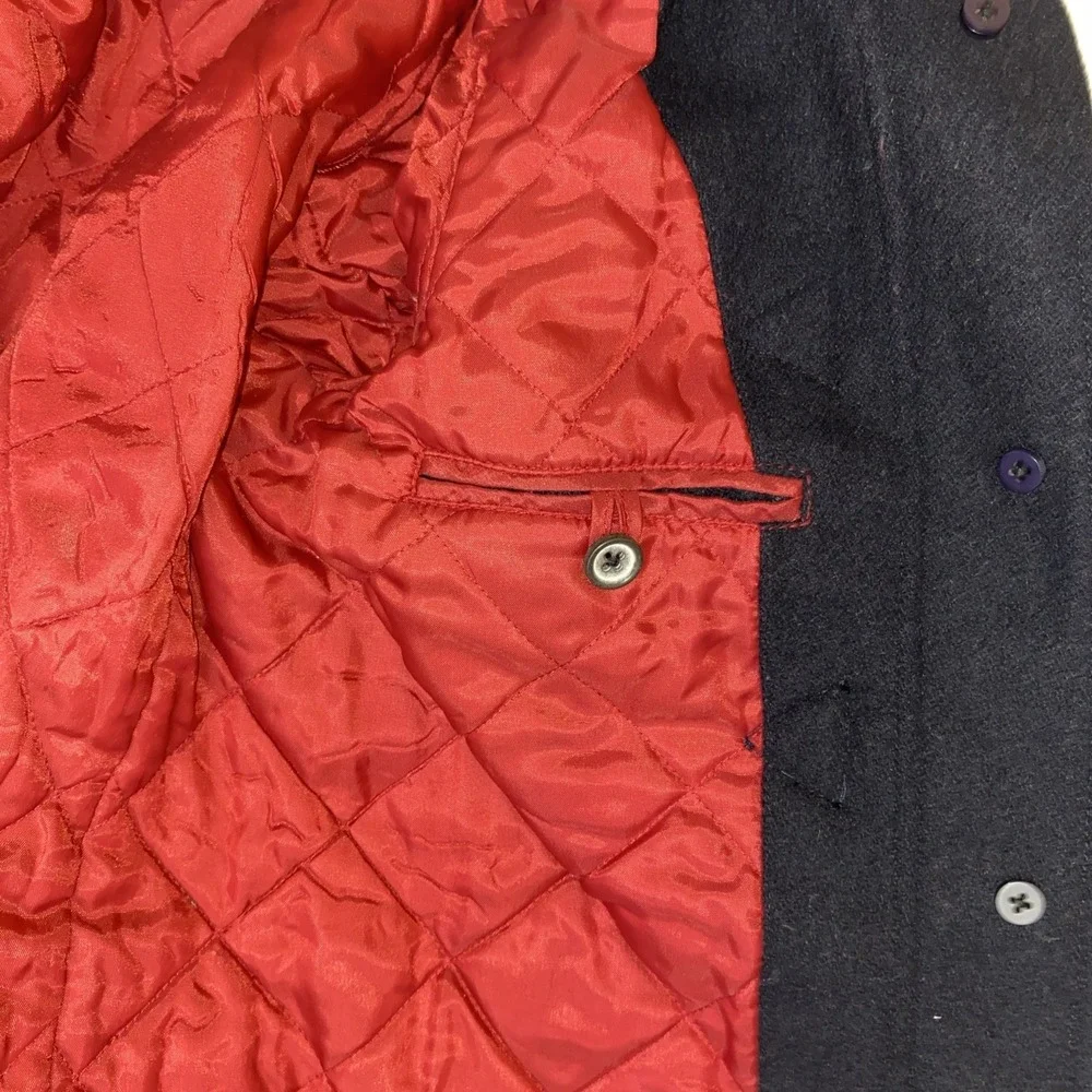 Crewcuts Boys Navy Peacoat Wood Duffel Buttons Size 3‎ Preppy Dress Up J Crew